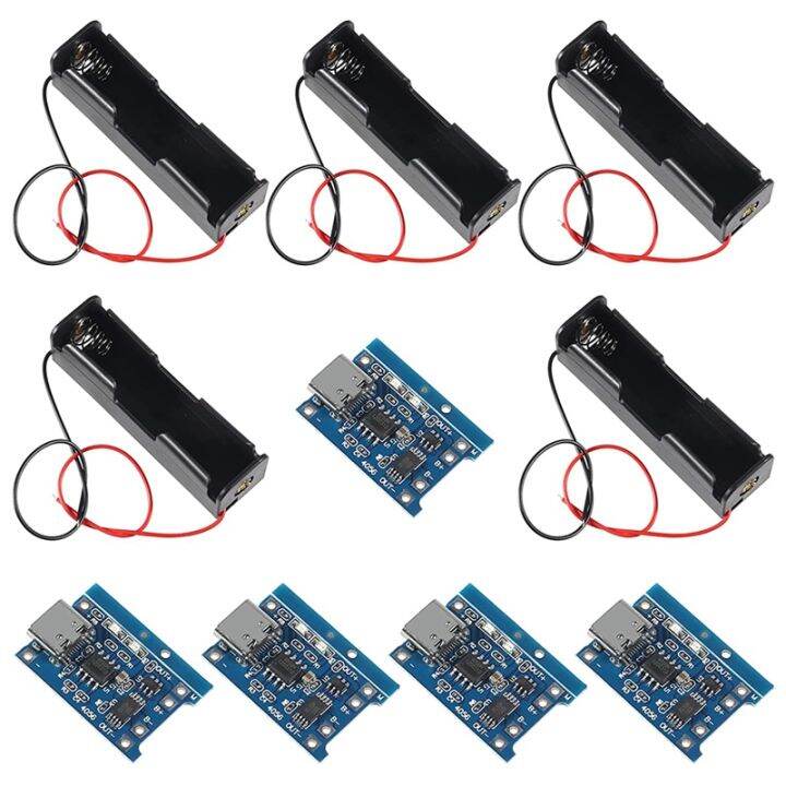 TP4056 Charging Module Type C USB Lithium Battery Charging Board BMS 5V