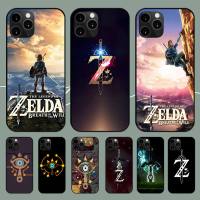 Game The L-Legend of Z-Zelda Phone Case For iPhone 11 12 Mini 13 14 PRO XS MAX X XR 6 7 8  Plus Shell  Screen Protectors