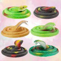 Morris8 6 Pcs Spider Toy Rubber Snakes Garden Like Real Fake Snake Halloween Decor Child