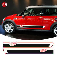 2 Pcs ด้านข้างลายสติกเกอร์ MINI GP สไตล์ Body Decal สำหรับ MINI Cooper S Clubman R55 JCW One อุปกรณ์เสริม