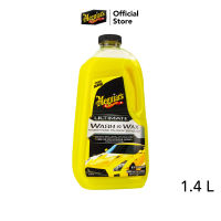 Meguiars G17748 Ultimate Wash &amp; Wax แชมพูล้างรถสูตรผสมแว็กซ์ อัลติเมท วอช แอนด์ แว็กซ์ ขนาด 48 oz. ล้างและเคลือบเงาในขั้นตอนเดียว น้ำยาล้างรถ เคลือบเงา