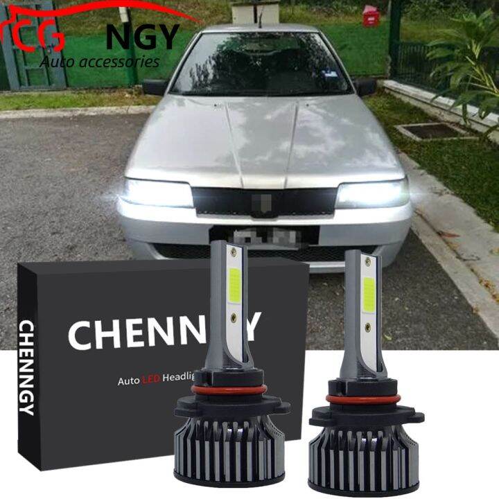 new-ชุดหลอดไฟหน้าฮาโลเจน-led-6000k-2004-2005-2006-แบบเปลี่ยน-สําหรับ-proton-saga-lmst-2003-2008