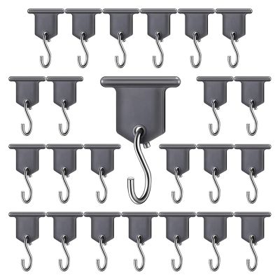 24PCS Camping Awning Hooks RV Awning Hangers Hooks RV Party Light Hangers for RV Caravan Camper