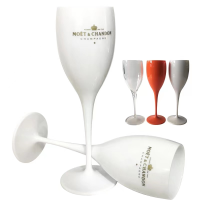 Moet Champagne Flutes Plastic Champagne Wine Glasses Toasting Champagne Flutes Wedding Party tail Cup