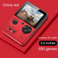 Portable Game Console T3 Joystick Game Console Double 3 Inch 500 In One Retro Video Handheld Game Player For Children Gift