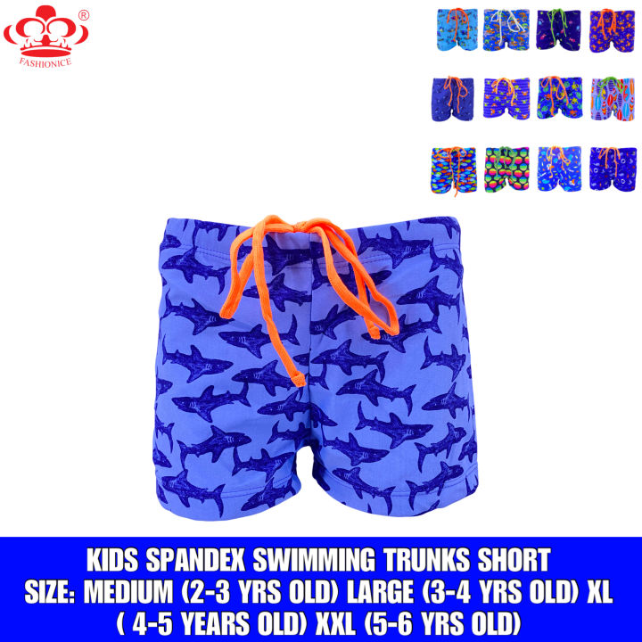 Kids Swimwear Spandex Swimming Trunks Short | Lazada PH