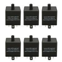 6X 12V 3 Pin LED Adjustable Car Flasher Flash Relay For Turn Signal Light Indicator