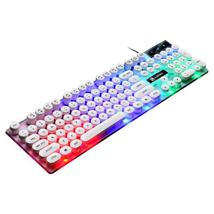 Arvol Computer Punk Retro Backlit Keycaps Accessories Waterproof