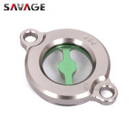 Engine Cover Oil Filter Cap For KAWASAKI KX450 2019   KX 450 Motorcycle Accessories CNC Aluminum Clear Cover