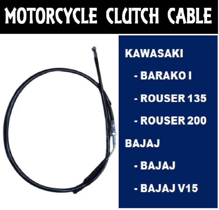 CLUTCH CABLE for BARAKO I / ROUSER 135 / ROUSER 200 / BAJAJ / BAJAJ V15 Lazada PH