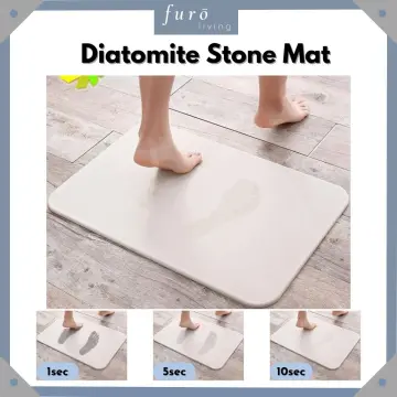 2023 Bath Stone Mat Luxury Diatomaceous Earth Shower Mat- Non-Slip