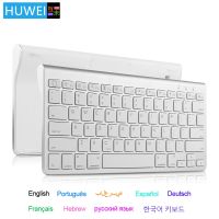 HUWEI Mini Keyboard Portable Ultra thin Bluetooth Wireless Keyboard With Stand for Ios android windows Laptop Tablet Smart Phone