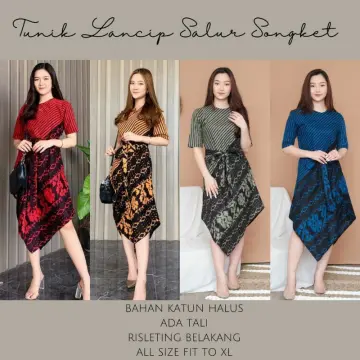 Lazada batik outlet dress