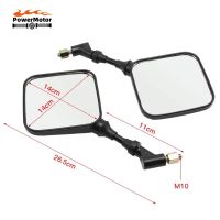 Motorcycle Rear View Mirror 2Pcs 10mm Rearview Mirrors For Suzuki DR 200 250 DR350 350 DRZ 400 650 DR650 for Motocross Universal