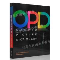 Pre sale of imported English original Oxford Picture Dictionary Oxford graphic picture English Dictionary Third Edition New Oxford graphic English American OPD learning materials