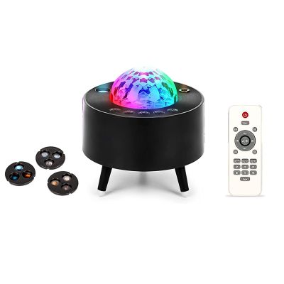 Galaxy Projector Night Light for Bedroom,Star Projector with Rotation Function and Bluetooth Music Speaker