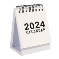 (ปฏิทิน) 2024ปฏิทินโตั้งโต๊ะขนาดเล็กสำหรับสำนักงานสภาพแวดล้อมการศึกษา2024/มกราคม2024เพื่อ Jun.2025ปฏิทิน D5QC