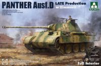 พลาสติก โมเดล ประกอบ  takom สเกล1/35 Panther Ausf. D Late Production w/ Zimmerit Full Interior Kit