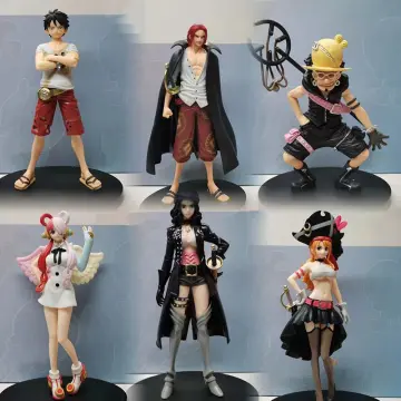 BANDAI SUPER ONE PIECE STYLING FILM GOLD 1 FIGURE SET  LUFFY,SANJI,ZORO,USOPP