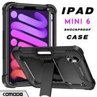 （A TOOT） KOMODO Case สำหรับ iPad Mini 6 8th Generation Heavy Duty กันกระแทกเด็กฝาครอบ iPad Air 4กรณี iPad 10.2 Pro1110.5 Air 2 9.7