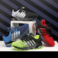 Fashion Sports Boys Sneakers Hook&amp;Loop Kids Casual Shoes Children Breathable Mesh Running Shoes Walking Tenis Sneakers Girls
