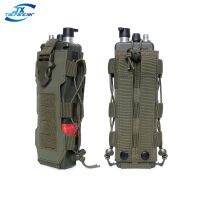 【YF】♕  Radio Molle Walkie Talkie Holder Release Buckle Elasitc Shock Cord Magazine