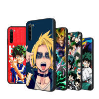 My Hero Academia อ่อนนุ่ม เคสโทรศัพท์ หรับ iPhone G41 Moto G51 G31 G52 13 14 G42 G1000 12 G71 G22 Max Plus Mini Pro Black ปก