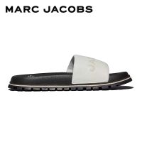 MARC JACOBS THE LEATHER SLIDE M9002407140 COTTON WHITE รองเท้าแตะ