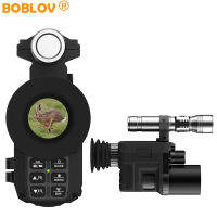 BOBLOV กล้องดิจิตอล NV3000 Night Vision Monocular Binoculars Telescope Scopeกล้องโทรทรรศน์กล้องส่องทางไกลตาข้างเดียวมองเห็นกลางคืน Wi-Fi พร้อมรีโมทคอนโทรล IP54กันน้ำสำหรับกลางแจ้งกลางคืนดูสัตว์ป่าการสังเกต