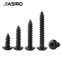 Hex Hexagon Socket M3 M4 M5 M6 Screw Carbon Steel Black Button Round Head Self Tapping Screws Grade 8.8