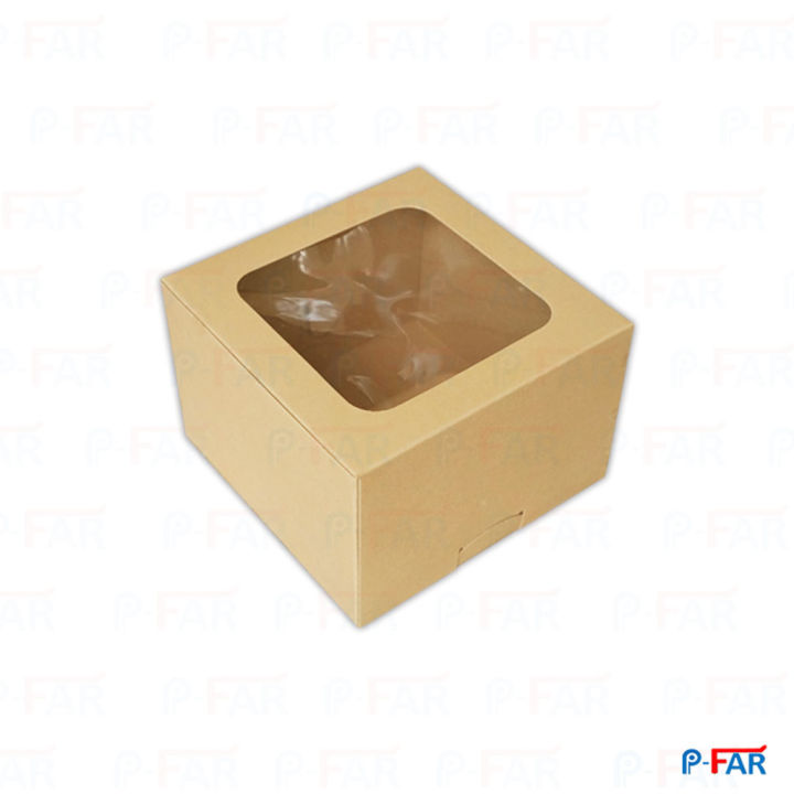 กล่องเค้ก-2-ปอนด์-ทรงสูงพิเศษ-สีวอลนัทบราวน์-50ชิ้น-แพ็ค-hp104