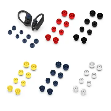 4 Pairs Silicone Earbuds Ear Tips In-Ear Earphone Soft Cover Cap  Replacement for Powerbeats Pro Headphones Headset