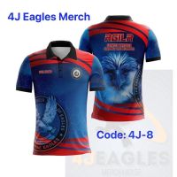 Eagles Full Sublimation Polo Shirt (E: 4J-8)（Contact the seller, free customization）