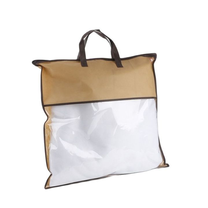 cw-non-woven-tote-textile-with-storage-containers-quilt-organizer-transparent