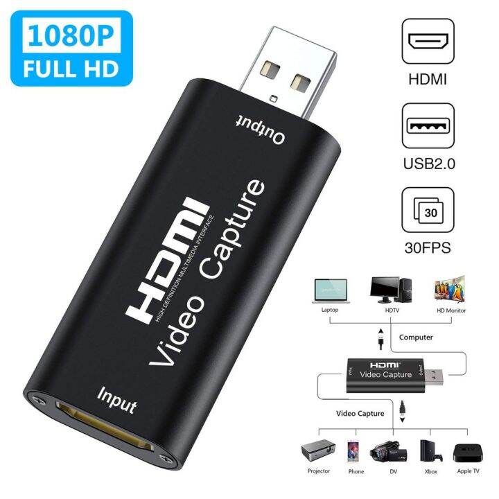 youbo-แคปเจอร์การ์ด-4k-1080p-hd-hdmi-เป็น-usb-2-0-สำหรับโทรศัพท์-ไลฟ์สด