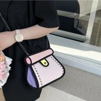 Kawaii Comic Handbags Girls Summer Japanese Fashion 2D Crossbody Bags for Women Coin Purse Small Shoulder Bag