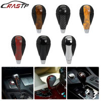 รถเกียร์อัตโนมัติ Shift Stick Knob Shifter หนังคาร์บอนไฟเบอร์สำหรับ Lexus ES300 IS250 LS400 Toyota Estima Matrix Hilux