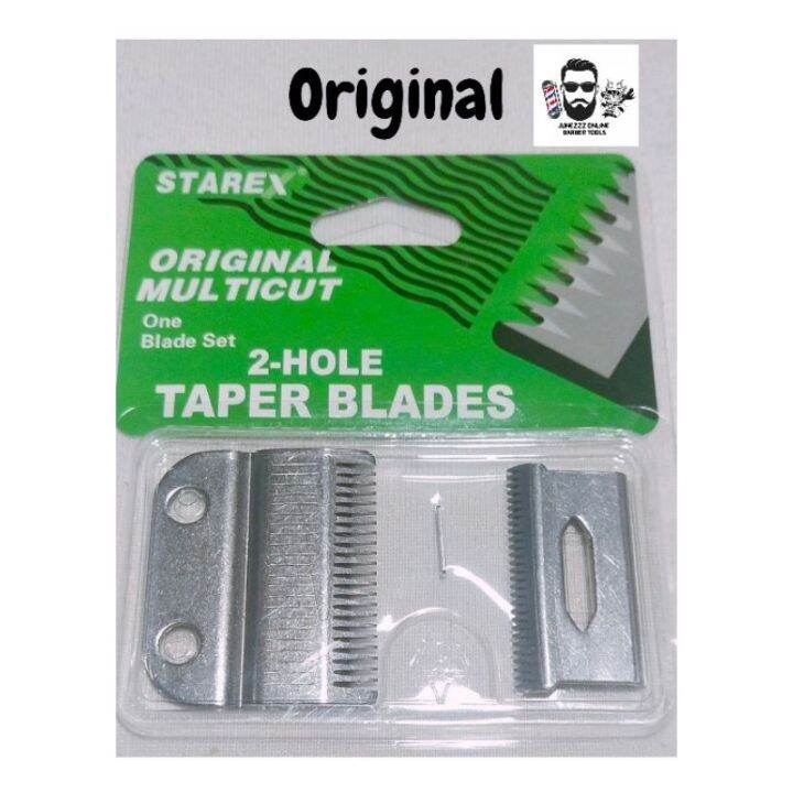 STAREX CLIPPER BLADE ORIGINAL stainless 2 HOLES Lazada PH