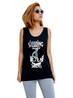 Sleeping With Sirens เสื้อแขนกุด เสื้อกล้าม เสื้อวง คอกลม สกรีนลาย ผู้ชาย ผู้หญิง ย้อนยุค เสื้อยืดลําลอง พิมพ์ลายวง ร็อคเมทัล สไตล์วินเท สื้อยืด