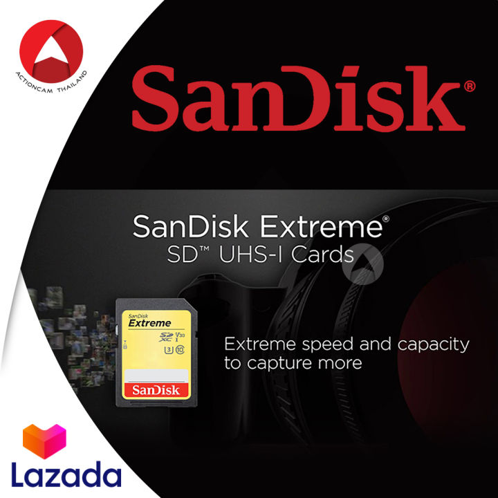 sandisk-sd-card-extreme-128gb-sdxc-speed-อ่าน150mb-s-เขียน-60mb-s-ประกัน-synnex-ตลอดอายุการใช้งาน-sdsdxv5-128g-gncin-เมมโมรี่-การ์ด-แซนดิส-กล้อง-ถ่ายภาพ-ถ่ายรูป-ถ่ายวีดีโอ-กล้องdslr-กล้องโปร-กล้องมิลเ