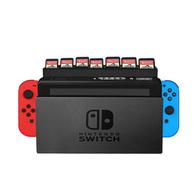 【Discount】 Nintend Switch อุปกรณ์เสริมเกมกรณี28เกมสล็อตผู้ถือ Docking Collection สำหรับ NS Nintend Switch