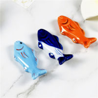 Fish Pen Holder Household Pen Holder Cute Chopstick Pillow Household Chopsticks Pillow Creative Little Fish Chopstick Holder Ceramic Fish Chopstick Holder