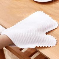 【CW】 10Pcs Rag Non Disposable Remove Dust Household Cleaning Woven Fabric Breathable Scouring Products New