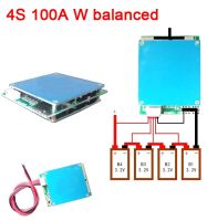 4S 12.8V Lifepo4 100A ลิเธียมเหล็กฟอสเฟตแบตเตอรี่ BMS แผ่นป้องกัน W สมดุลแบตเตอรี่อินเวอร์เตอร์สตาร์ทรถยนต์สูงวงจรไฟฟ้า