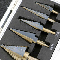 5pcs HSS COBALT MULTIPLE HOLE Drill Bits Drilling Bits High-Speed Steel Set Replacement Drills For Metal Woodworking With Case