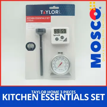 Taylor 5932 Analog Dial Oven Thermometer - Silver
