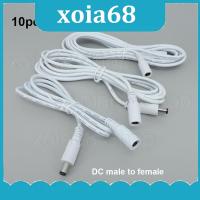 xoia68 Shop 10x 1/1.5/3/5m white DC male to female jack Power supply connector Cable 22awg 3A Extension Cord Adapter Plug 12V 5.5x2.1mm