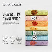 SD Washcloths ดูดซับน้ำโดยไม่ไหลสามารถล้างหน้าอาบน้ำเช็ดผม Sanli ผ้าขนหนูเด็กผมพิเศษผ้าฝ้ายบริสุทธิ์เต็มรูปแบบรักผ้าเช็ดมือขนาดเล็กขายส่ง