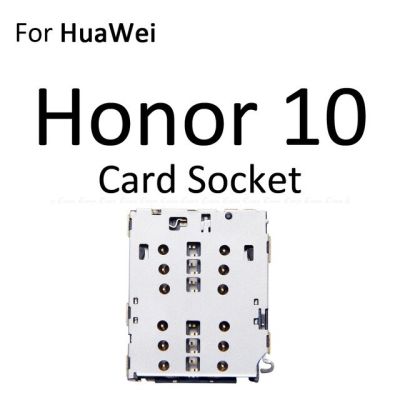 【❉HOT SALE❉】 anlei3 ถาดอ่านซิมการ์ดซ็อกเก็ตสำหรับ Huawei Honor View 10 Lite 10i Bkl-Al00 Al20 Tl00ขั้วต่อภาชนะ Adapter Micro Sd