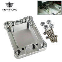 PQY - Billet Shifterแผ่นฐานรองสำหรับรุ่นCivic Integra RSX / K20 K24 K-Seriesเครื่องยนต์ท่อซิลิโคนต่อหม้อน้ำรถยนต์DC2 EF PQY-SBP01